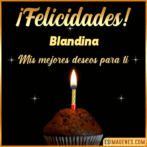 gif Felicidades  Blandina