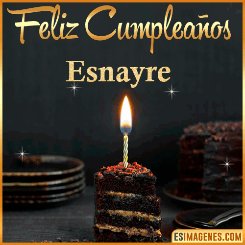 Feliz cumpleaños  Esnayre