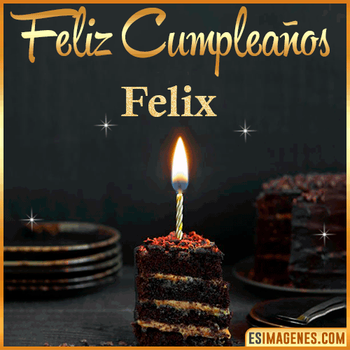 Feliz cumpleaños  Felix