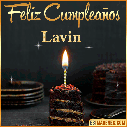 Feliz cumpleaños  Lavin