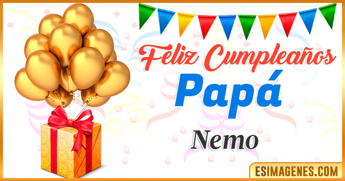 Feliz Cumpleaños Papá Nemo