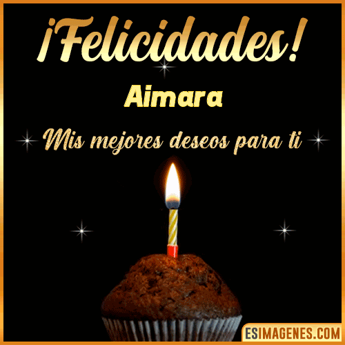 gif Felicidades  Aimara