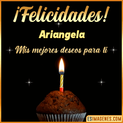 gif Felicidades  Ariangela