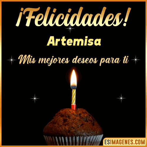 gif Felicidades  Artemisa