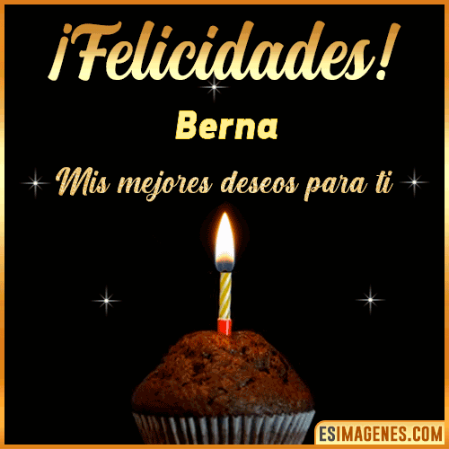 gif Felicidades  Berna