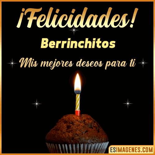 gif Felicidades  Berrinchitos