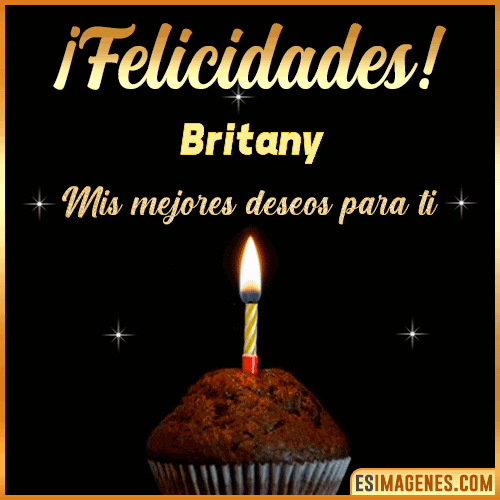 gif Felicidades  Britany