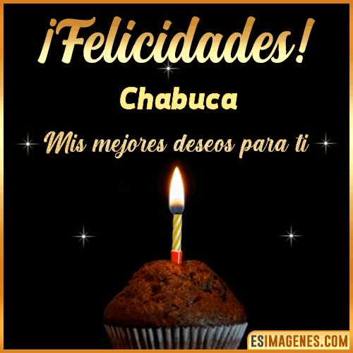 gif Felicidades  Chabuca