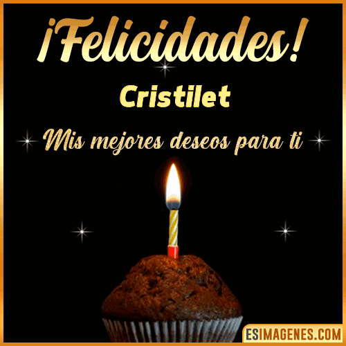 gif Felicidades  Cristilet