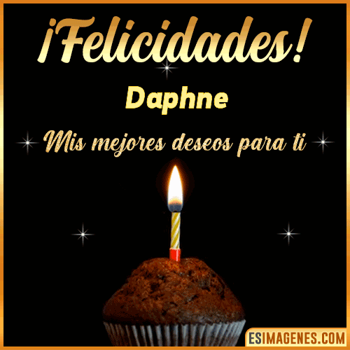 gif Felicidades  Daphne