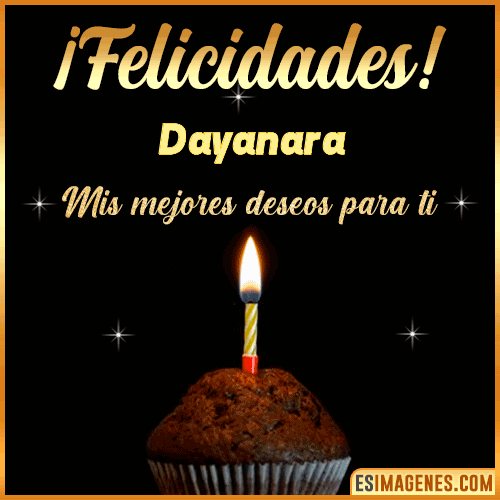 gif Felicidades  Dayanara