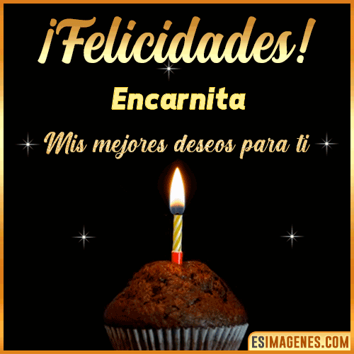 gif Felicidades  Encarnita