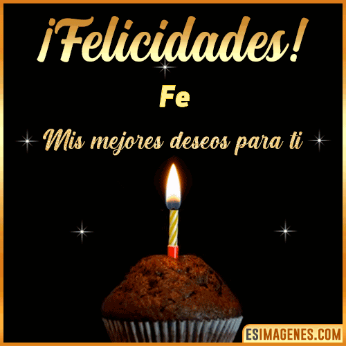 gif Felicidades  Fe