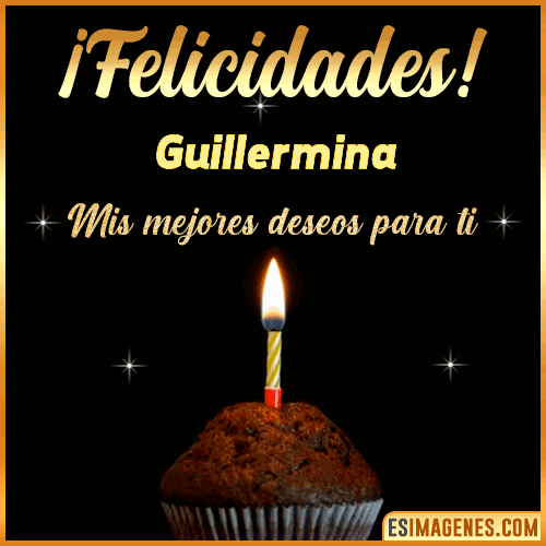 gif Felicidades  Guillermina