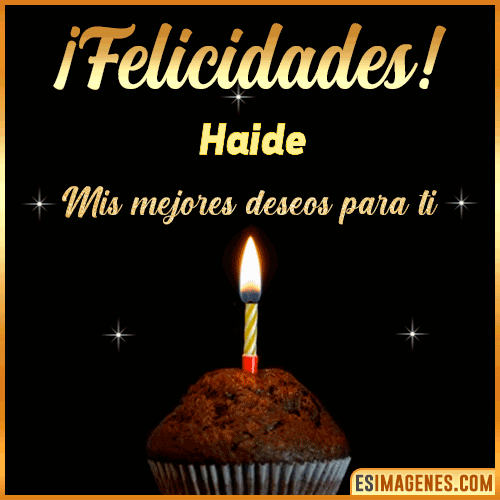 gif Felicidades  Haide