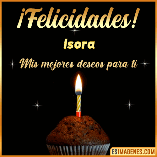 gif Felicidades  Isora