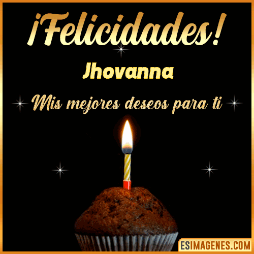 gif Felicidades  Jhovanna