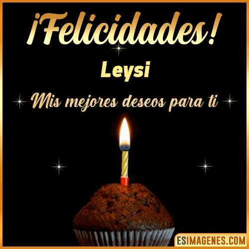 gif Felicidades  Leysi