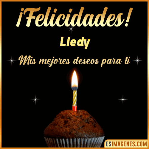 gif Felicidades  Liedy
