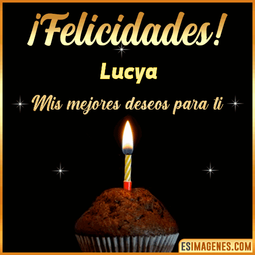 gif Felicidades  Lucya