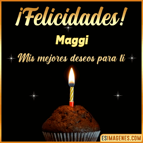 gif Felicidades  Maggi