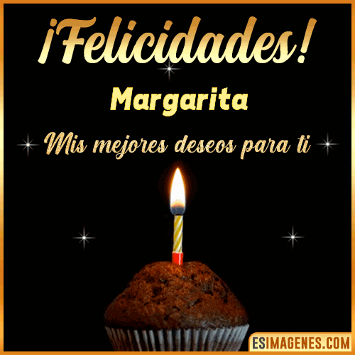 gif Felicidades  Margarita