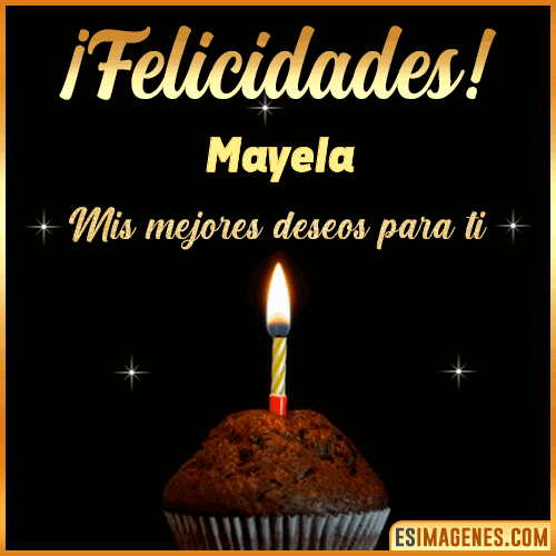 gif Felicidades  Mayela
