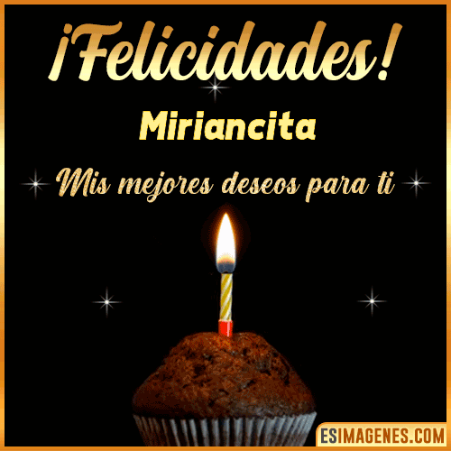 gif Felicidades  Miriancita