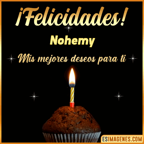 gif Felicidades  Nohemy