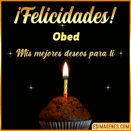 gif Felicidades  Obed