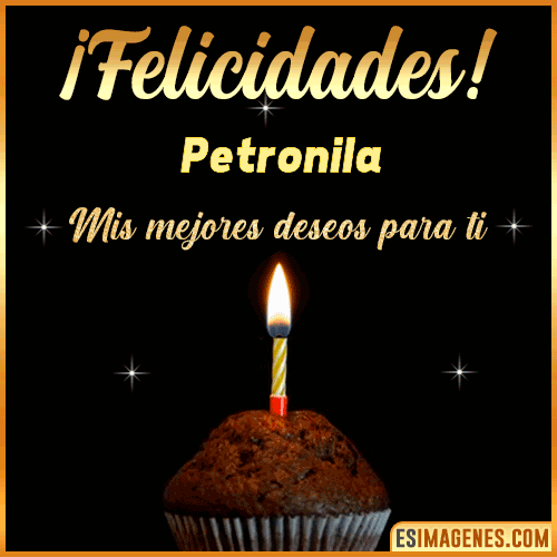 gif Felicidades  Petronila