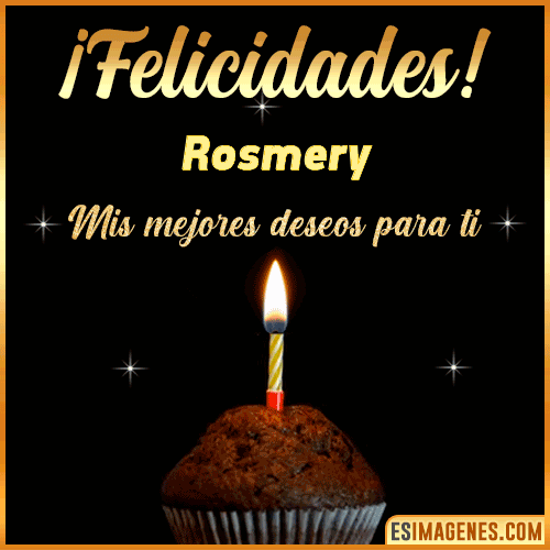 gif Felicidades  Rosmery