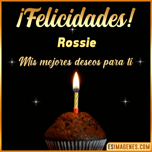 gif Felicidades  Rossie