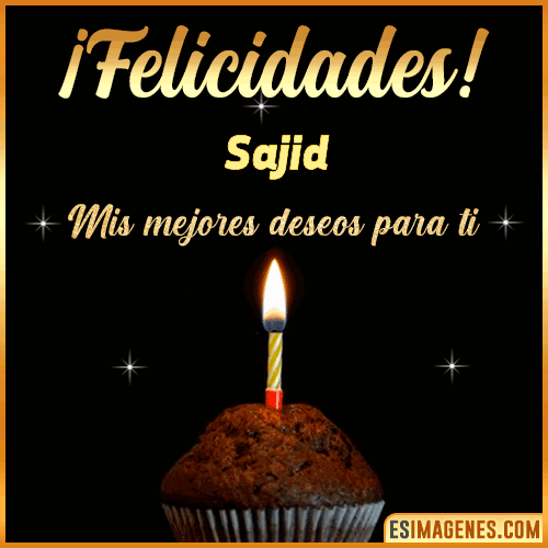 gif Felicidades  Sajid