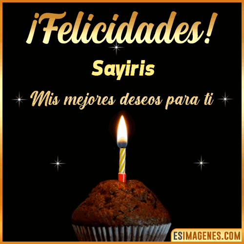 gif Felicidades  Sayiris