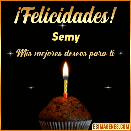 gif Felicidades  Semy