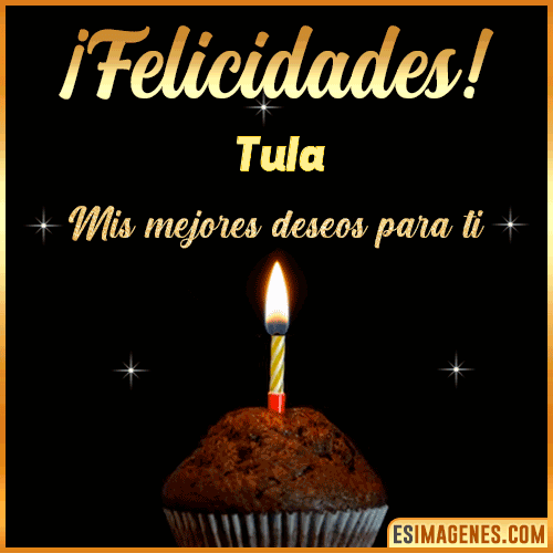 gif Felicidades  Tula