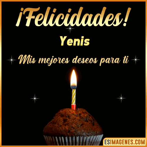 gif Felicidades  Yenis