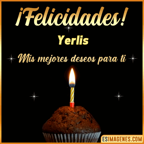 gif Felicidades  Yerlis