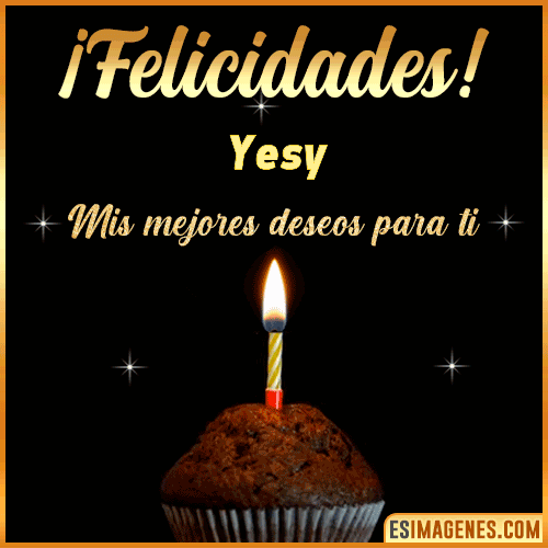 gif Felicidades  Yesy