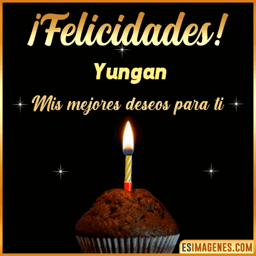 gif Felicidades  Yungan