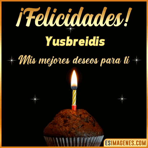 gif Felicidades  Yusbreidis