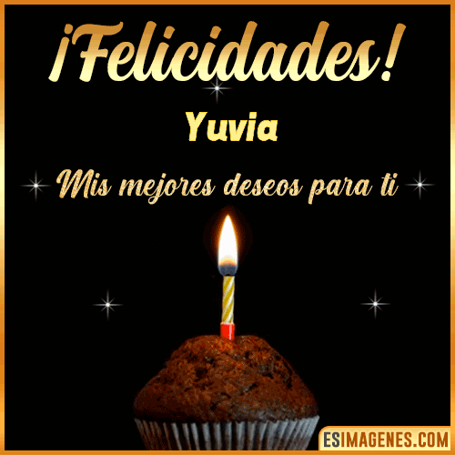 gif Felicidades  Yuvia