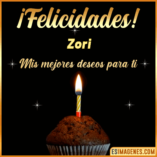 gif Felicidades  Zori