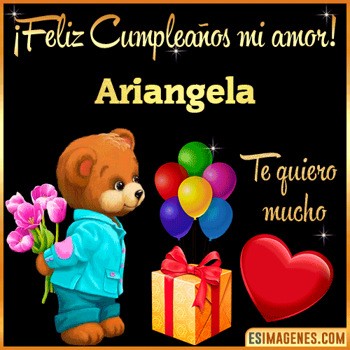 Feliz Cumple mi Amor  Ariangela