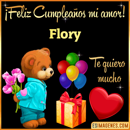 Feliz Cumple mi Amor  Flory