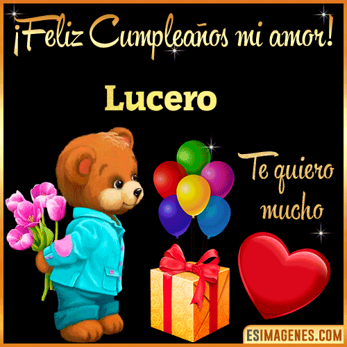 Feliz Cumple mi Amor  Lucero