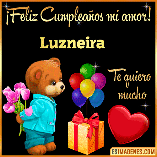 Feliz Cumple mi Amor  Luzneira