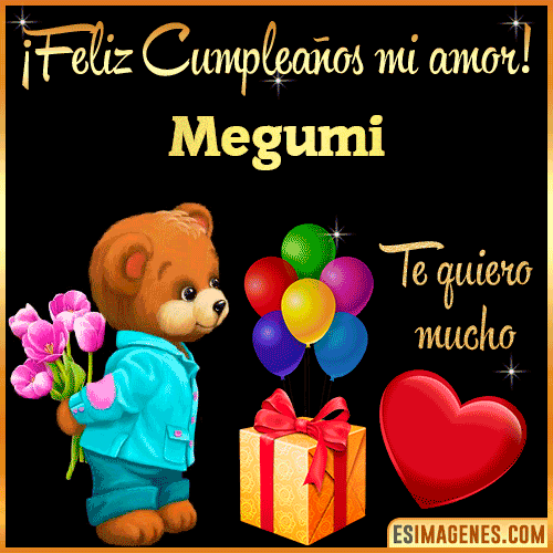 Feliz Cumple mi Amor  Megumi