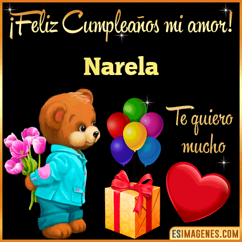 Feliz Cumple mi Amor  Narela